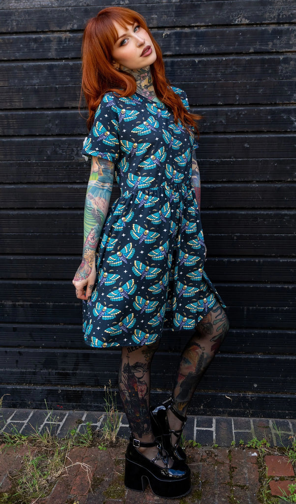 Moth Smock dress