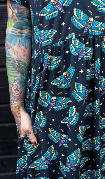 Moth Smock dress