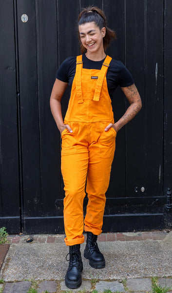 Neon Orange Dungarees