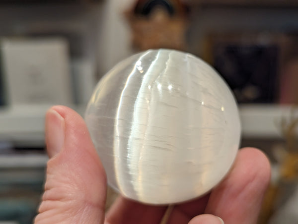 Selenite Moons