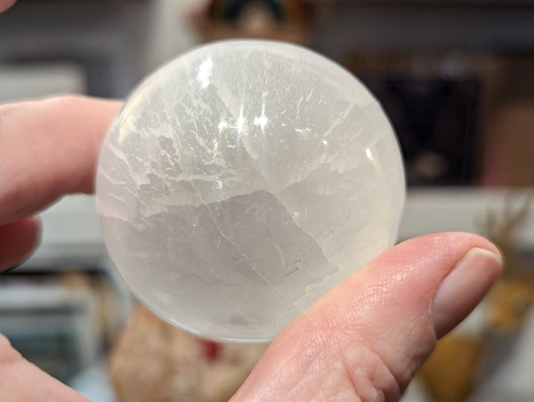 Selenite Moons