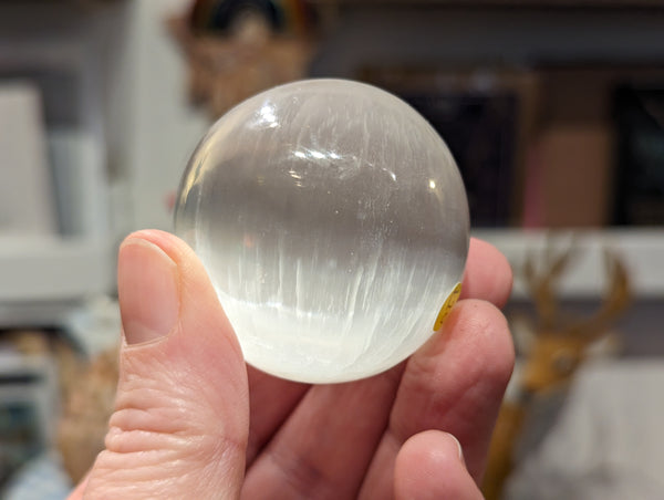 Selenite Moons