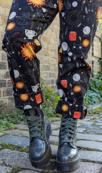 Solar Witch (Katie Abey) Twill Dungarees