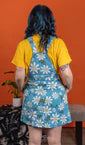 Bee Free Cotton Twill Pinafore Dress