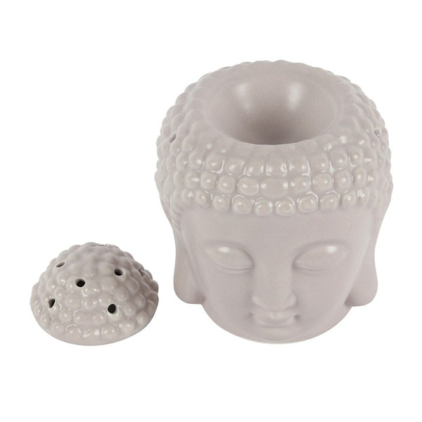 Small Ceramic Buddha Head Oil Burner