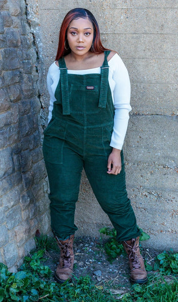 Forest Green Dungarees