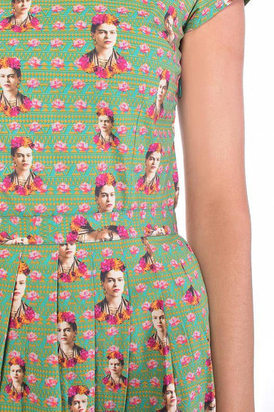 Frida Kahlo Inspired Tea Dress