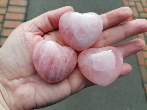 Rose Quartz Heart