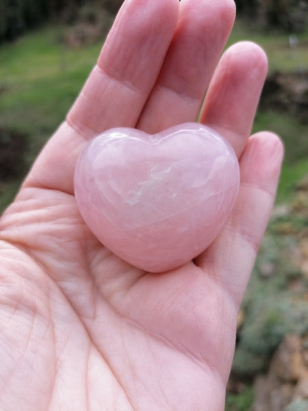 Rose Quartz Heart