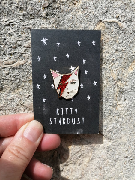 Kitty Stardust Kitty Cat Pin