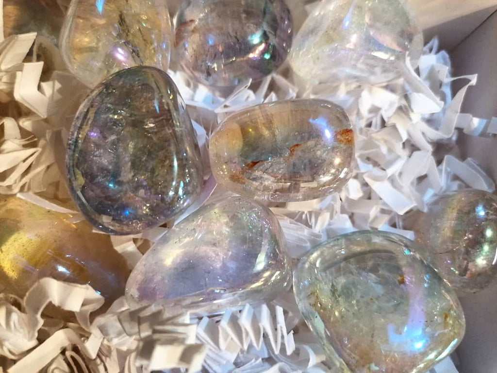 Angel Aura Quartz Tumblestones