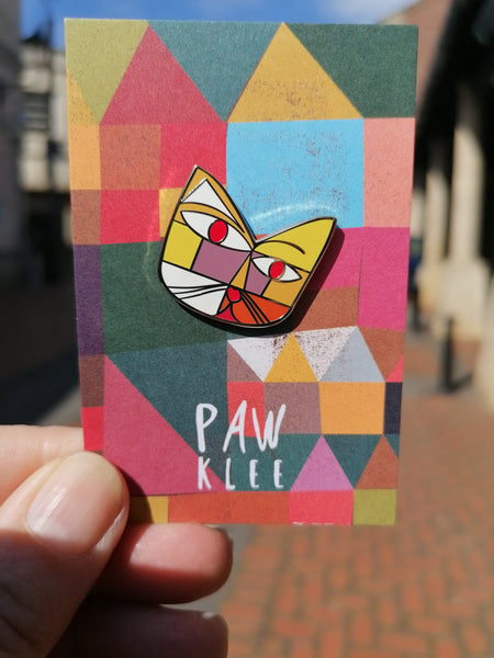 Paw Klee Cat Pin