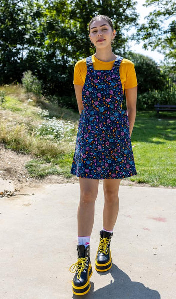 Memphis Print Pinafore
