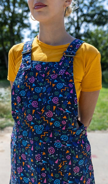 Memphis Print Pinafore