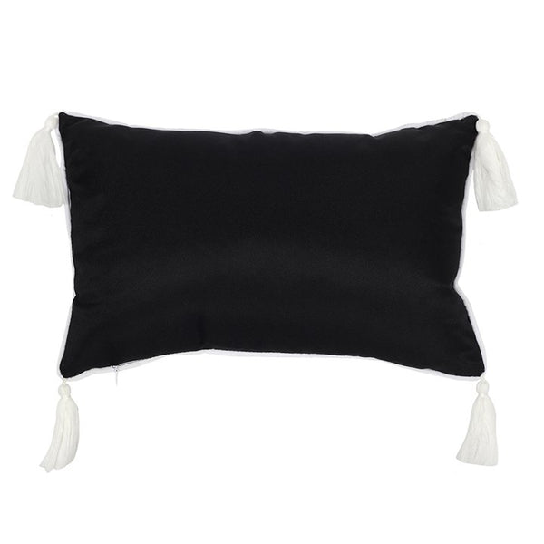 Black and White Moon Cushion