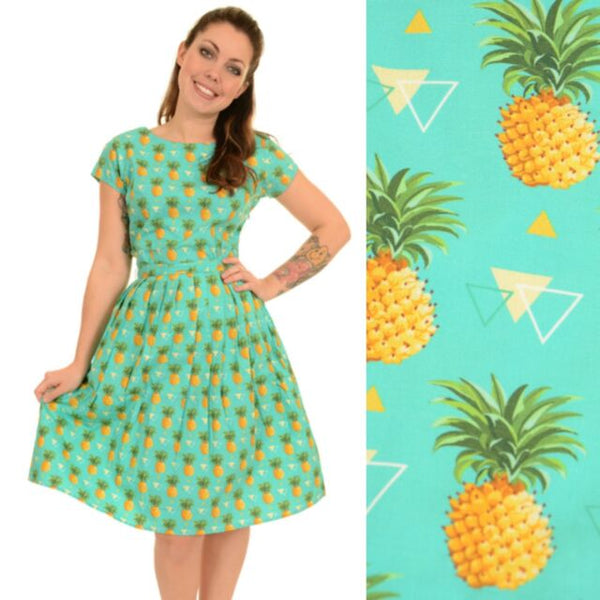 Pineapple Retro Dress