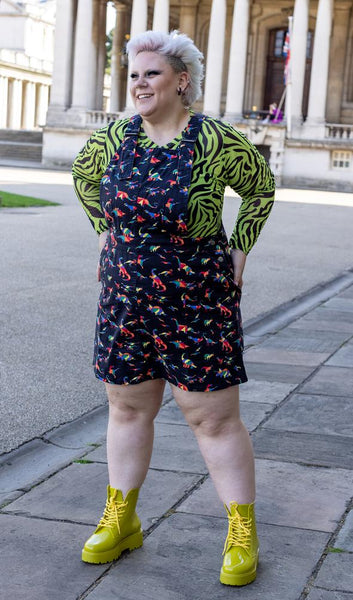 Dino Print Pinafore