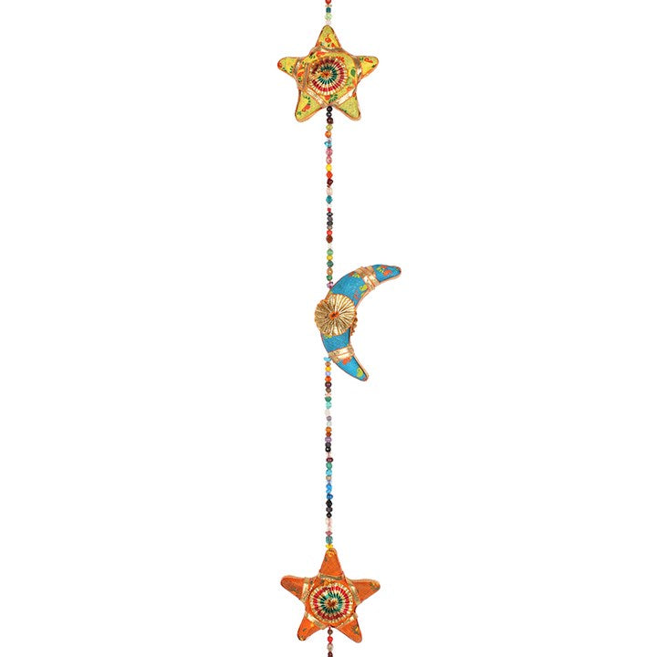 Stars and Moon Hanging with Bell