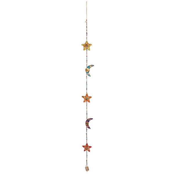 Stars and Moon Hanging with Bell