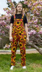 Sunflower Dungarees Red