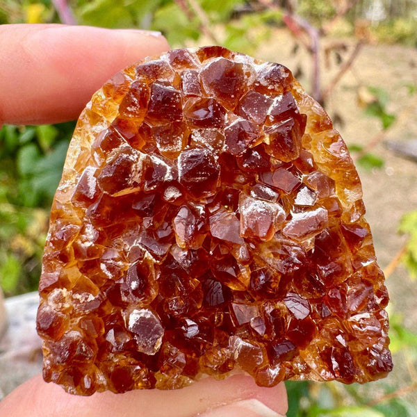 Citrine druzy cluster 3-5cm citrine raw cluster by elf