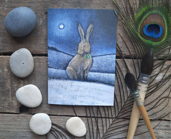 Messages of Yule  Christmas greetings card pack