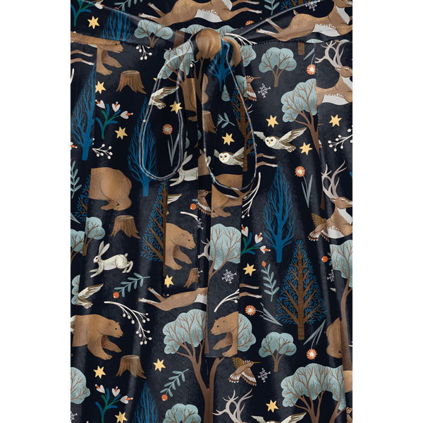 Lyra Dress - Blue Forest: 14