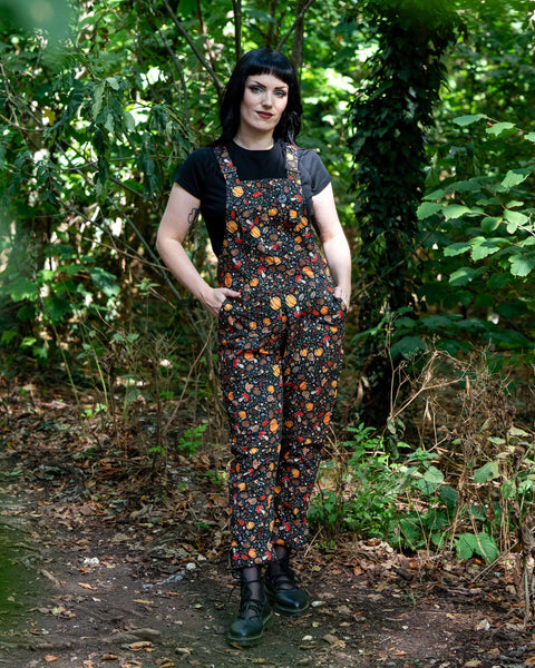 Autumn Stretch Dungarees