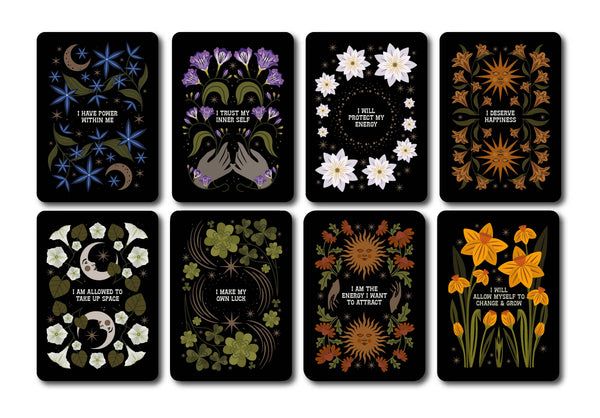 Celestial Flora Affirmations by Viki Lester