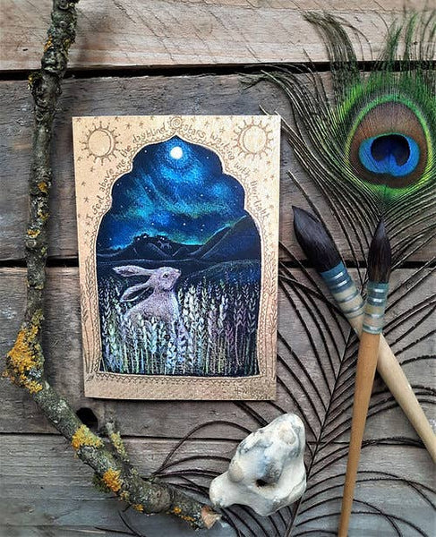 Northern Lights Greetings Card