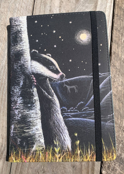 Hand Made Journals, printed in our studio in Cornwall: Owl