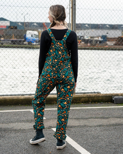 Rebel Romance x Clare Lewis Earthy Eden Stretch Dungarees: XS