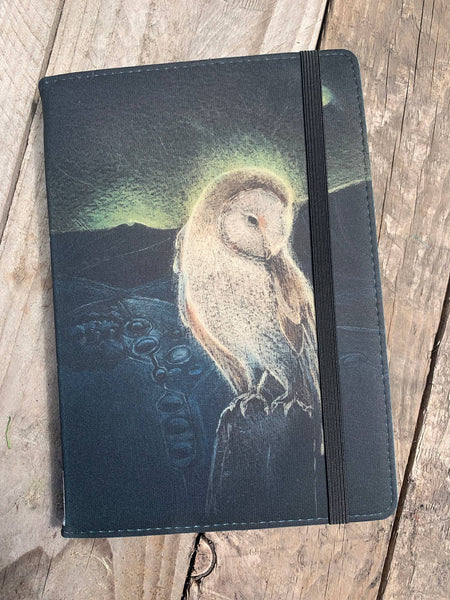 Hand Made Journals, printed in our studio in Cornwall: Badger