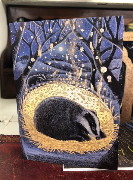 Awaiting the Snow Christmas greetings card pack