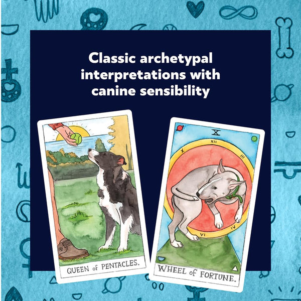 Dog Tarot: 78 Cards and Guidebook by Megan Lynn Kott