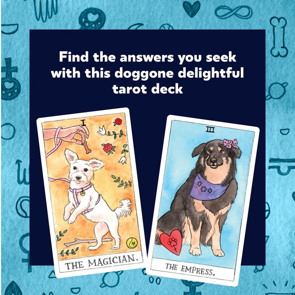 Dog Tarot: 78 Cards and Guidebook by Megan Lynn Kott