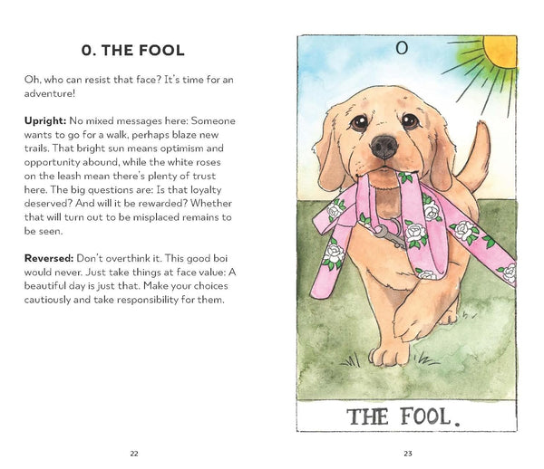 Dog Tarot: 78 Cards and Guidebook by Megan Lynn Kott