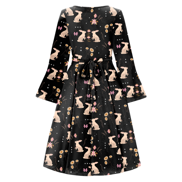 Zelda Dress - Winter Rabbit