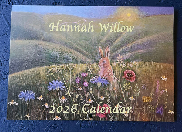 Hannah Willow 2026 words and images calendar
