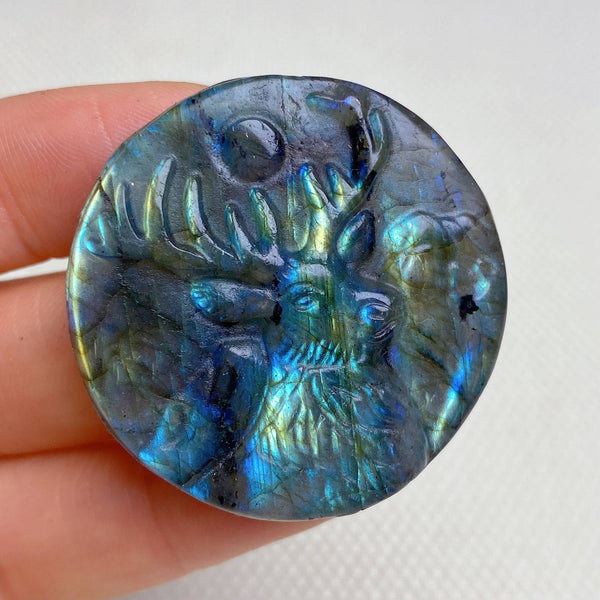 Natural Labradorite deer Healing wholesale: 2