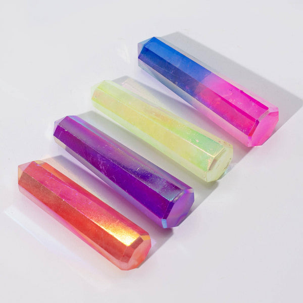 Gemstone Obelisk Points: Gemstone Obelisk Points - African Amethyst