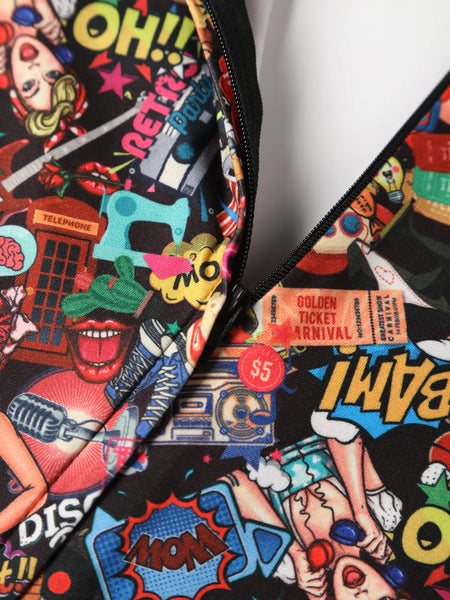 Retro Cartoon Dress