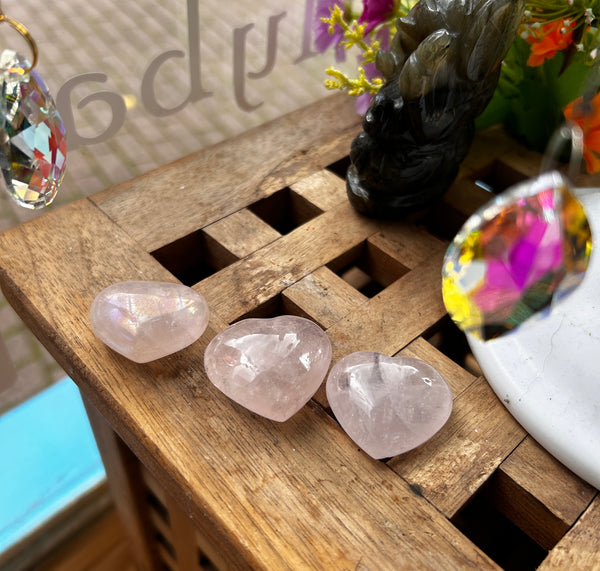 Rose Quartz Heart