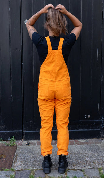 Neon Orange Dungarees