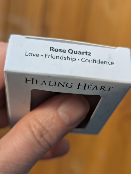 Rose Quartz Heart Pendant