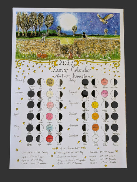 Butterfly Ball Lunar Calendar 2027