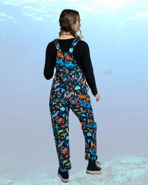 Run & Fly Ocean Stretch Twill Dungarees