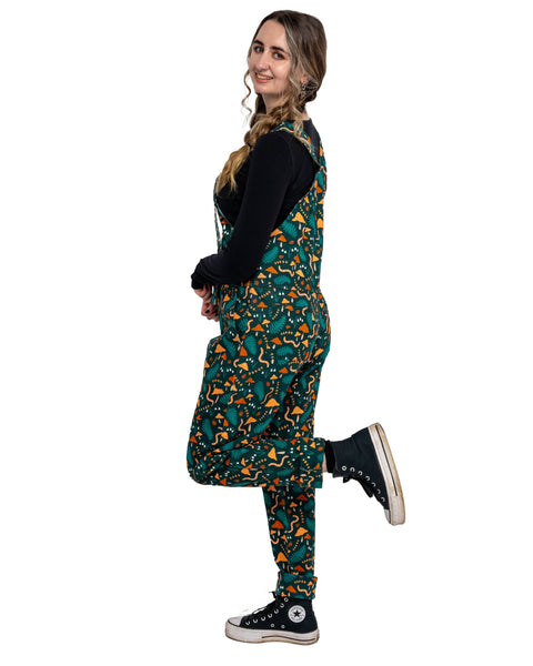 Rebel Romance x Clare Lewis Earthy Eden Stretch Dungarees: L