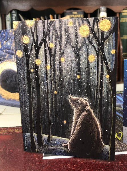 Awaiting the Snow Christmas greetings card pack