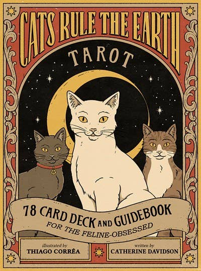 Cats Rule the Earth Tarot - 78-Card Deck and Guidebook for the Feline-Obsessed (Flash Cards (Decks))